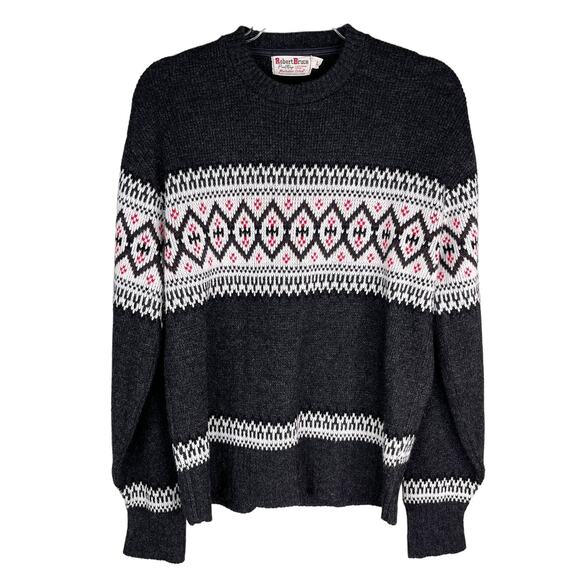 Vintage Robert Bruce Scandinavian Sweater by Paul Mage Orlon Large - Picture 5 of 9